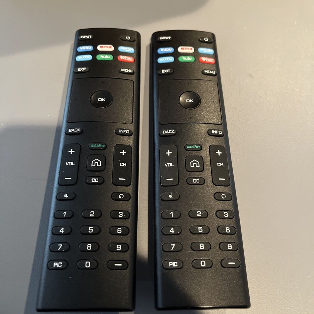 2x Universal Remote Control For Vizio XRT140 136 260 270 Smart TV D E M P V PX